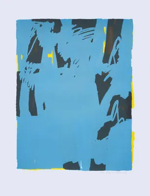 4_2021  Siebdruck auf 300g Papier 65 x 50 cm 13/20