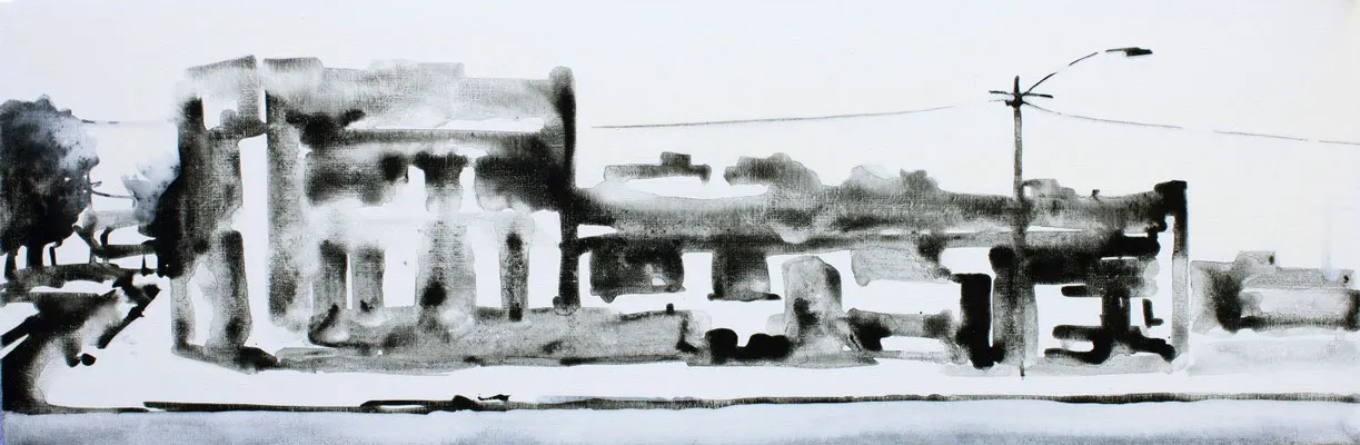 2011 E. Jefferson St. 40 x 120 cm
