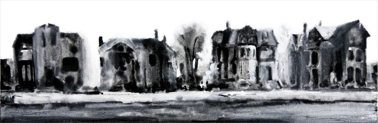 2011 Brush Park 40 x 120 cm