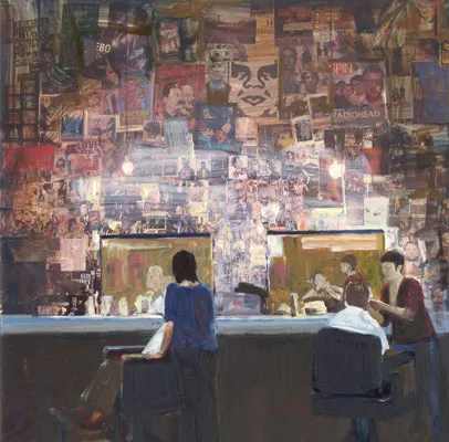 Rudy's Barbershop 12,6 x 12,6 cm 2010