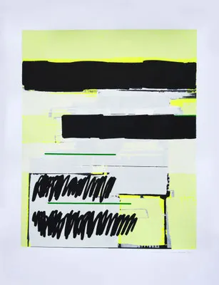 12_2021  Siebdruck auf 300g Papier 65 x 50 cm 13/20