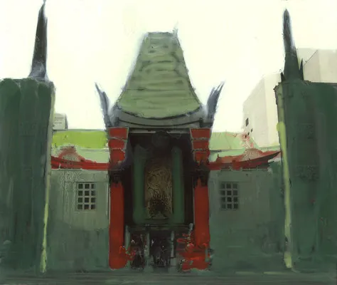 Chinese-Theater 12 x 15cm 2011