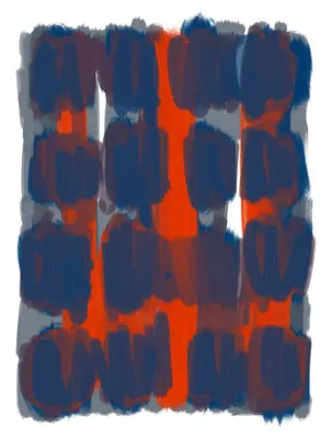 27.03.2021 17:14 "Blue and orange curtain"