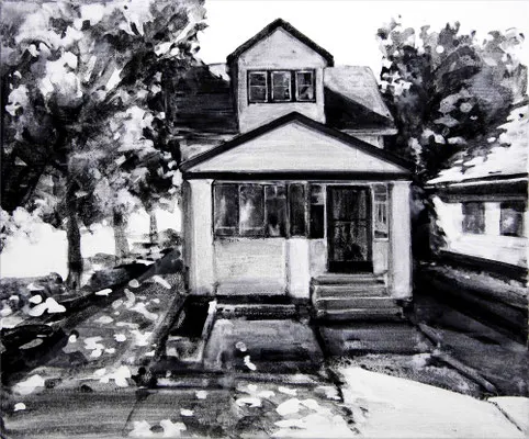 2010 Ruedescale Court 50 x 60 cm