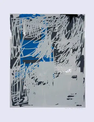 2_2021 Siebdruck auf 300g Papier 65 x 50 cm 13/20