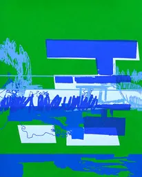 12 Siebdrucke / Aufl. 20 Stck. (60 x 50 cm)